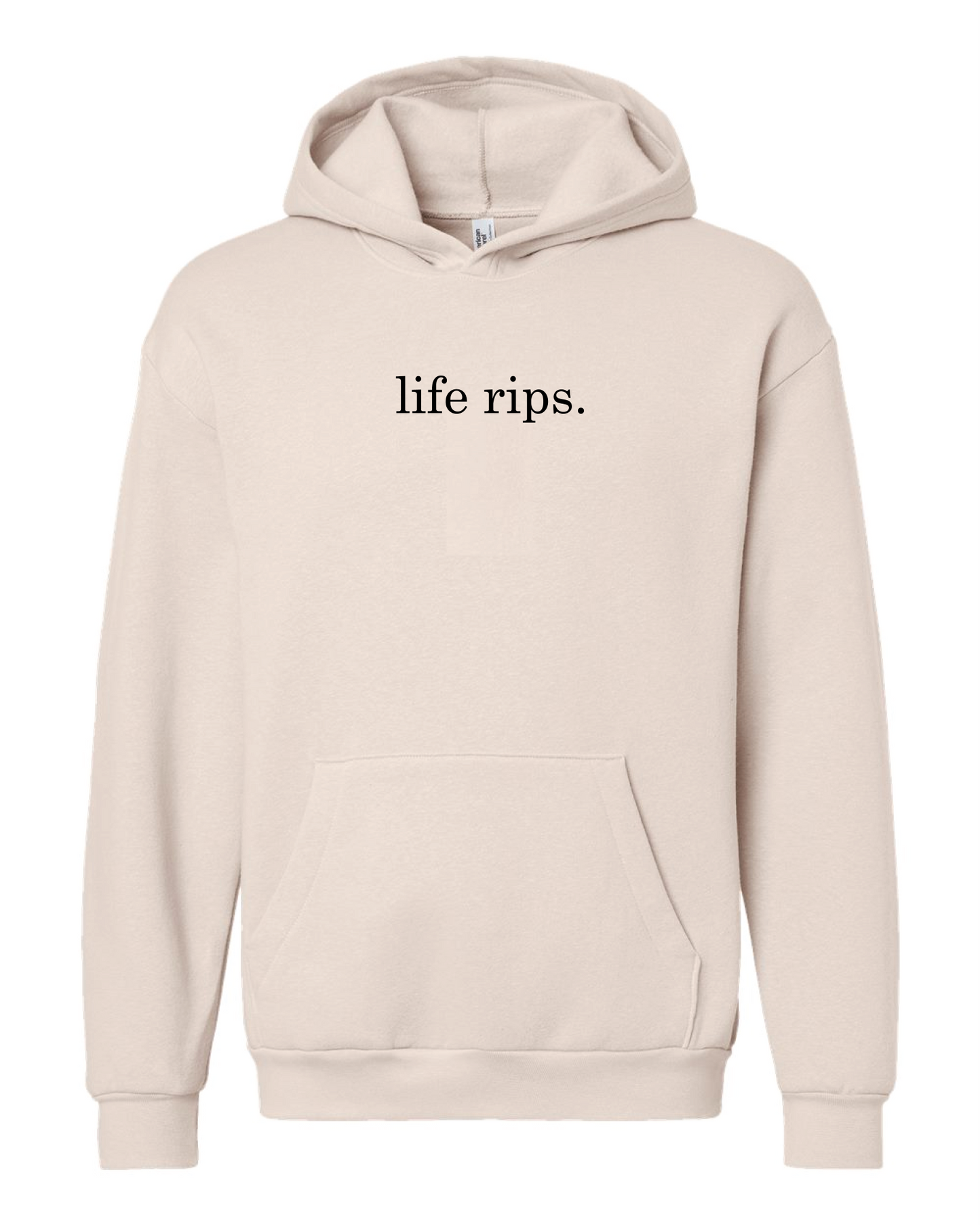 Life Rips American Apparel - Fleece Hoodie